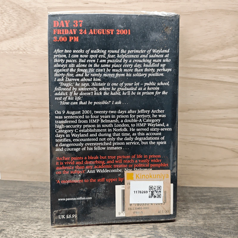 A Prison Diary Volume II: Purgatory - Jeffrey Archer รูปที่ 5