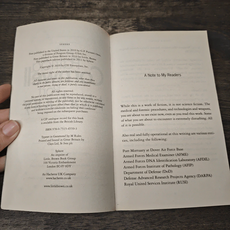 Port Mortuary - Patricia Cornwell รูปที่ 6
