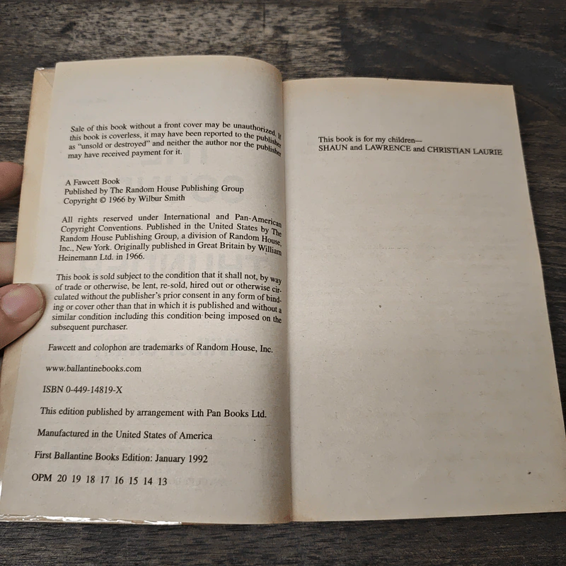 The Sound of Thunder - Wilbur Smith รูปที่ 6