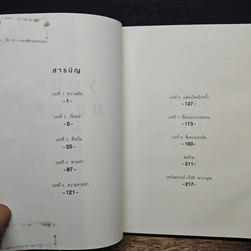 Your Name เธอคือ... - มาโคโตะ ชินไค (Makoto Shinkai) รูปที่ 6