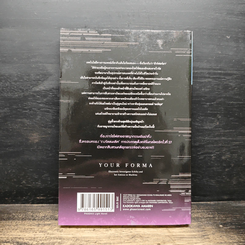 YOUR FORMA เจ้าหน้าที่สืบสวนไซเบอร์เอจิกะ กับคู่หูจักรกล เล่ม 1 รูปที่ 2