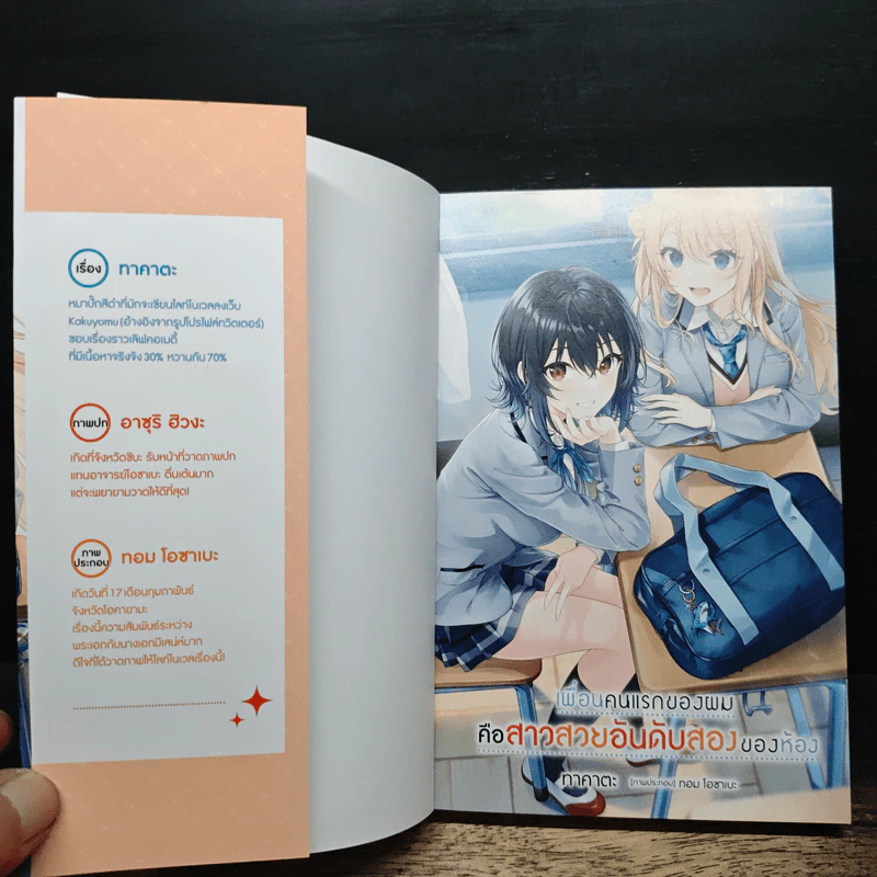 Package Box Case + เพื่อนคนแรกของผมคือสาวสวยอันดับสองของห้อง เล่ม 1 - ทาคาตะ รูปที่ 9