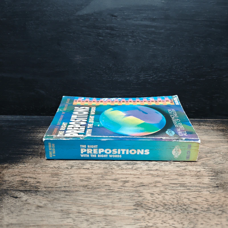 The Right Prepositions with the Right Words รูปที่ 3