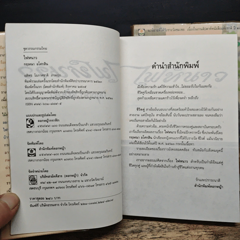 ไฟหนาว 2 เล่มจบ - กฤษณา อโศกสิน รูปที่ 6