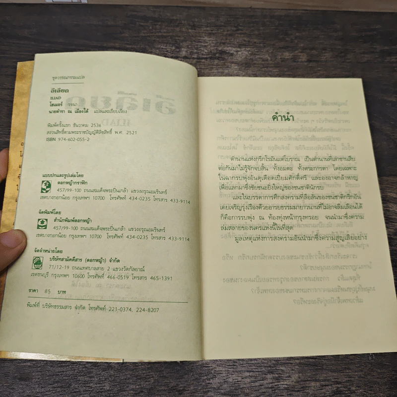 อีเลียด Iliad - นายตำรา ณ เมืองใต้ รูปที่ 6