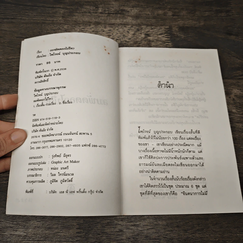 ลมพัดดอกไม้ไหว - ไพโรจน์ บุญประกอบ รูปที่ 6