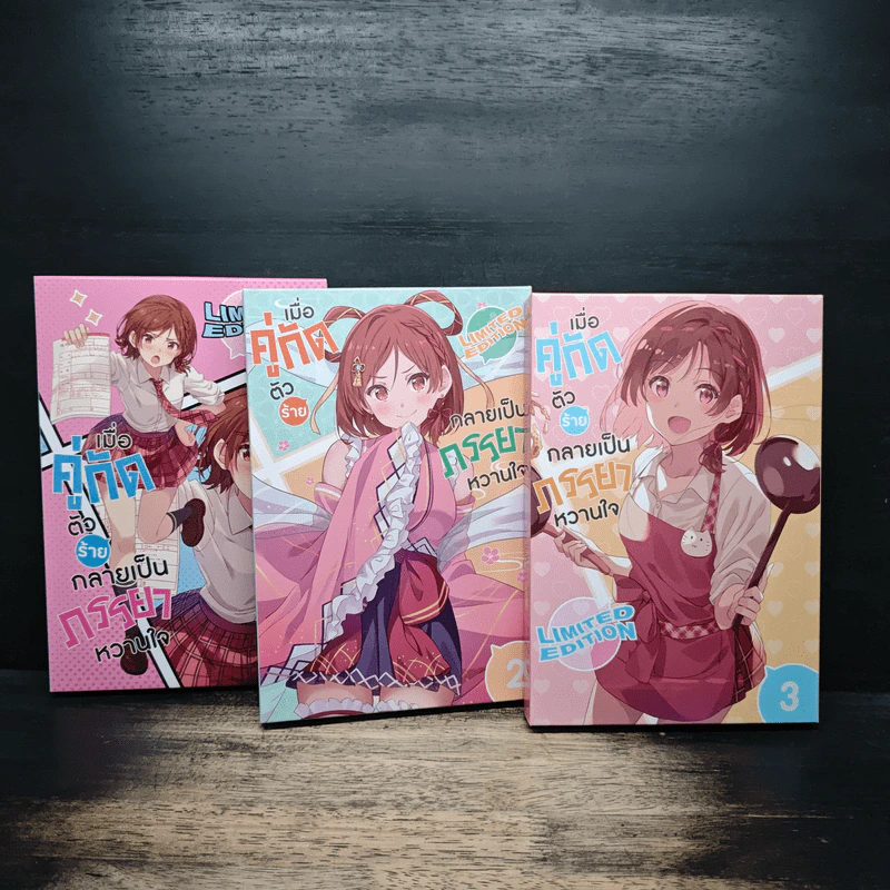 เมื่อคู่กัดตัวร้ายกลายเป็นภรรยาหวานใจ เล่ม 1-3 รูปที่ 1