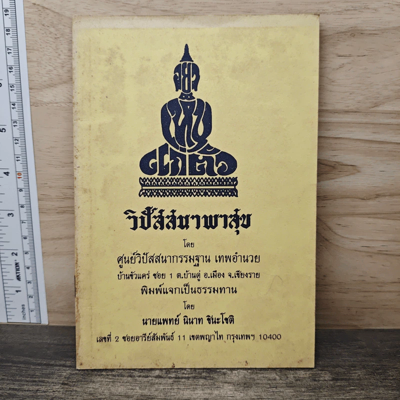 วิปัสสนาพาสุข - น.พ.นินาท ชินะโชติ รูปที่ 1