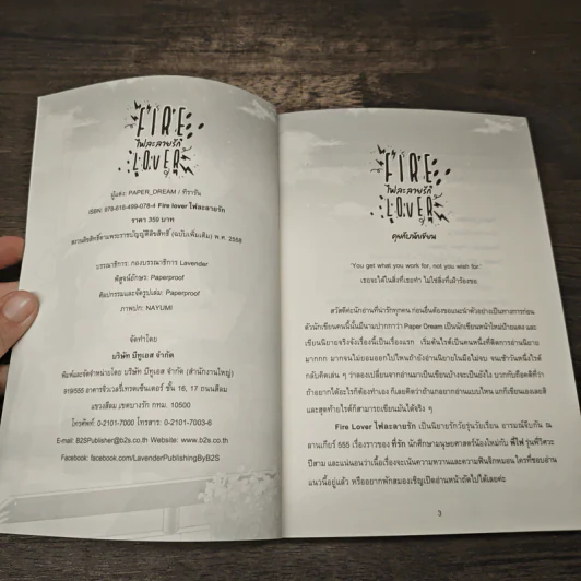 Fire love​ ไฟละลายรัก - PAPER_DREAM, ทิรารัน รูปที่ 6
