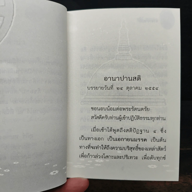 อานาปานสติ - สุภีร์ ทุมทอง รูปที่ 8