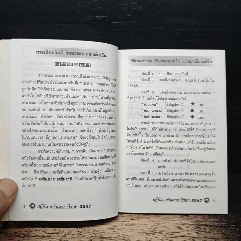 ปฏิทินเสริมดวงปีวอก 2547 รูปที่ 7