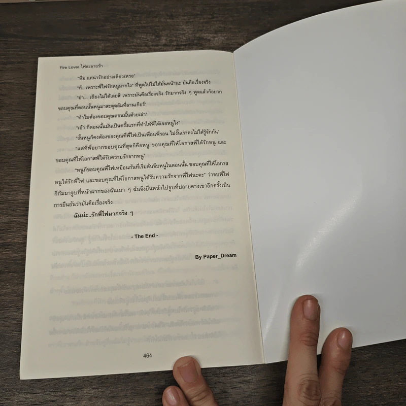 Fire love​ ไฟละลายรัก - PAPER_DREAM, ทิรารัน รูปที่ 8