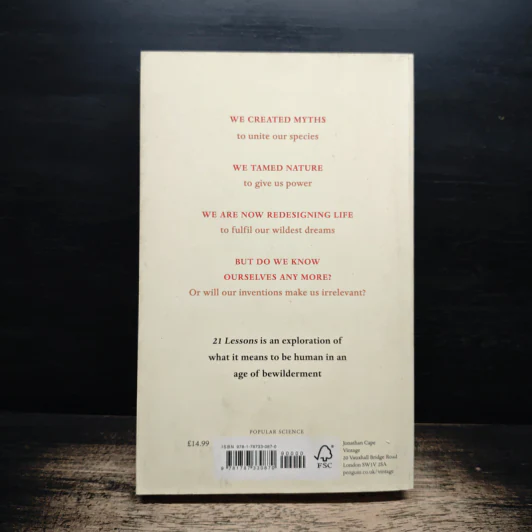 21 Lessons for the 21st Century - Yuval Noah Harari รูปที่ 2