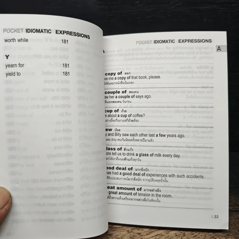 Pocket Idiomatic Expressions สำนวนภาษาอังกฤษ ฉบับกระเป๋า - สมชาย ชัยชนะตระกูล รูปที่ 8