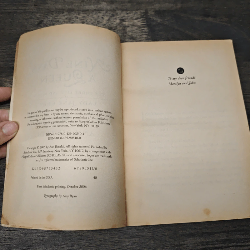 Nine Days a Queen: The Short Life and Reign of Lady Jane Grey - Ann Rinaldi รูปที่ 6