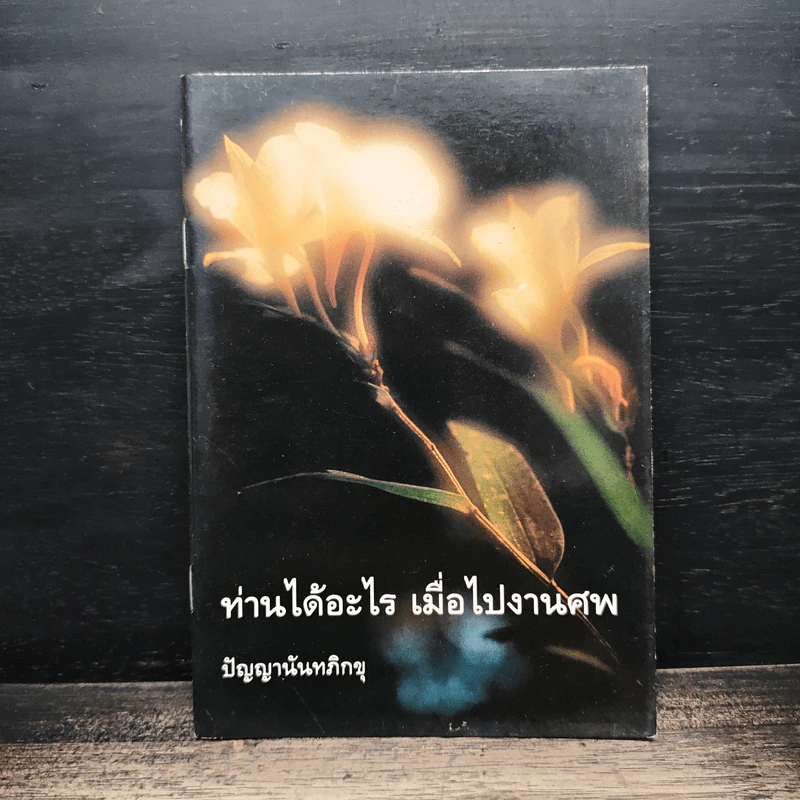 ท่านได้อะไร เมื่อไปงานศพ - ปัญญานันทภิกขุ รูปที่ 1
