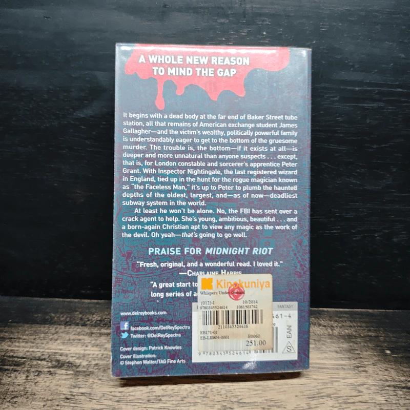 Whispers Under Ground - Ben Aaronovitch รูปที่ 2