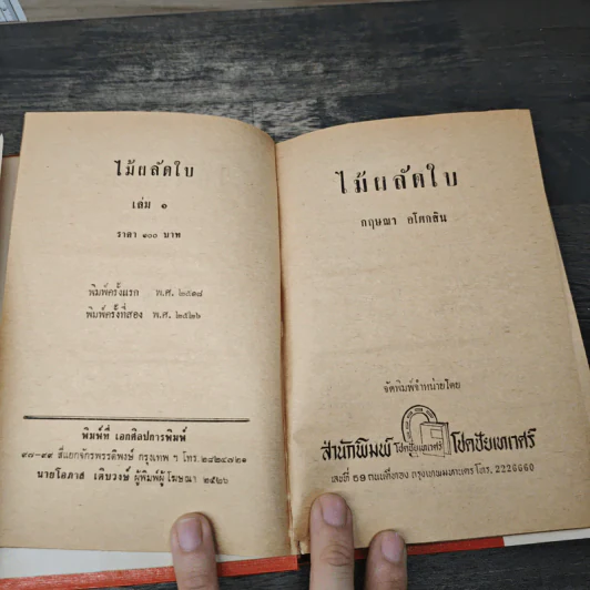 ไม้ผลัดใบ เล่ม 1 - กฤษณา อโศกสิน รูปที่ 6