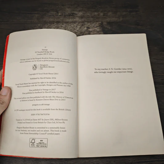 Homo Deus: A Brief History of Tomorrow - Yuval Noah Harari รูปที่ 6