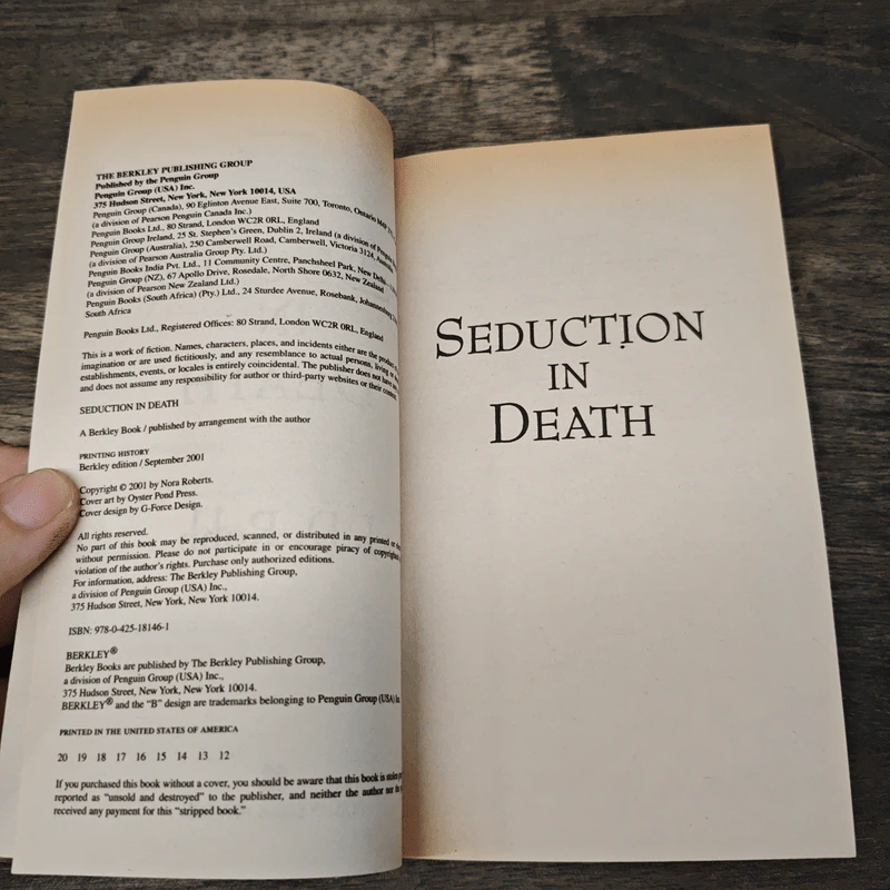 Seduction in Death - J.D. Robb รูปที่ 6