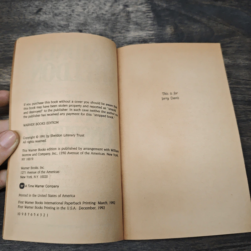 The Doomsday Conspiracy - Sidney Sheldon รูปที่ 6