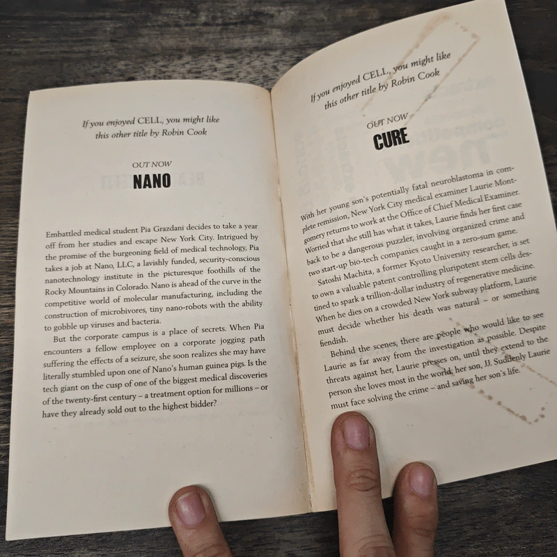 Cell - Robin Cook รูปที่ 8