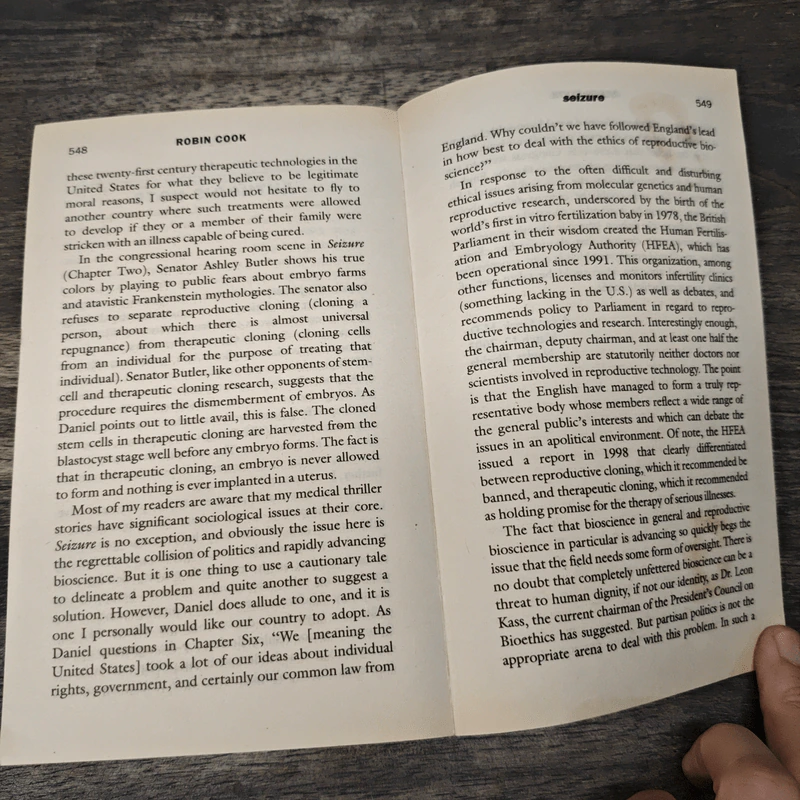 Seizure - Robin Cook รูปที่ 8