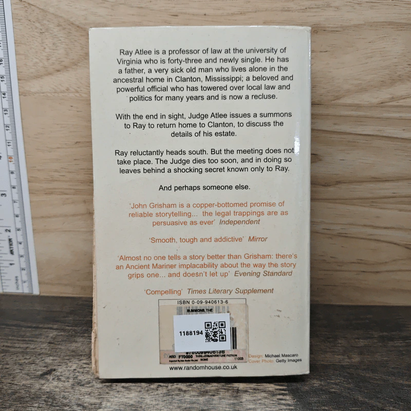 The Summons - John Grisham รูปที่ 5