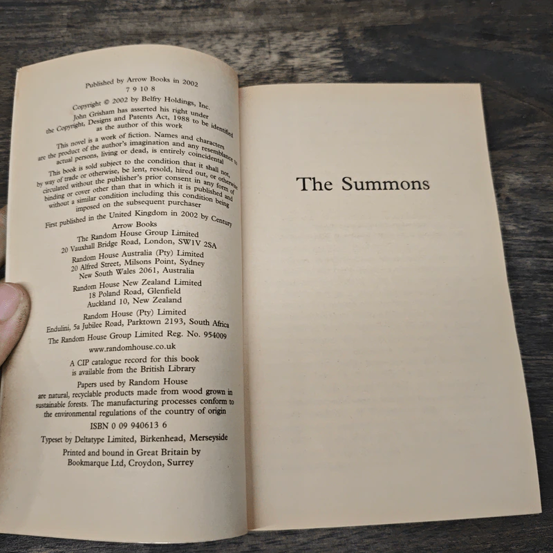 The Summons - John Grisham รูปที่ 6