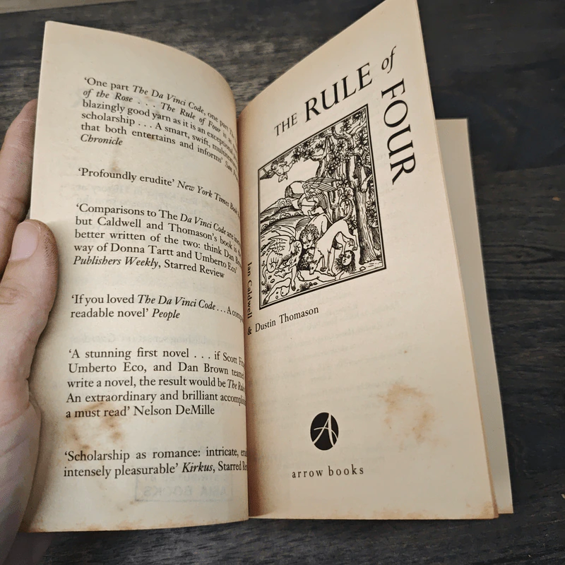 The Rule of Four - Ian Caldwell, Dustin Thomason รูปที่ 6