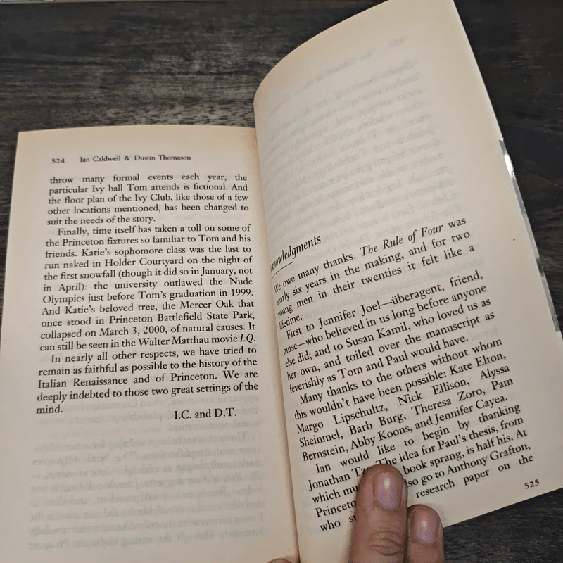The Rule of Four - Ian Caldwell, Dustin Thomason รูปที่ 8