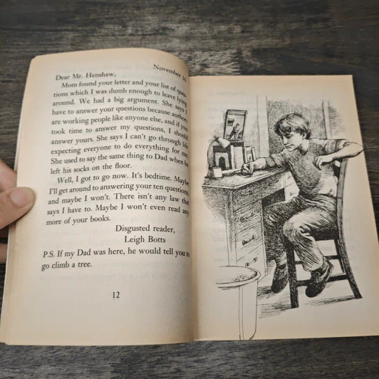 Dear Mr. Henshaw - Beverly Cleary รูปที่ 7