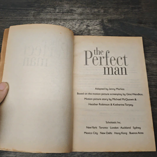 The Perfect Man (A Movie Novelization) รูปที่ 6