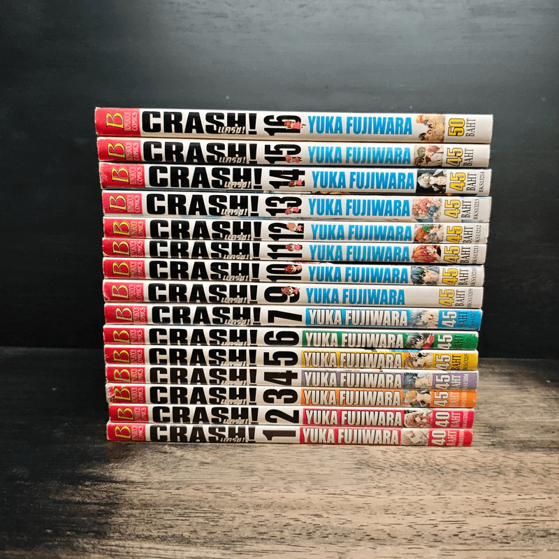 Crash! แครช! 16 เล่มจบ - Yuka Fujiwara รูปที่ 2