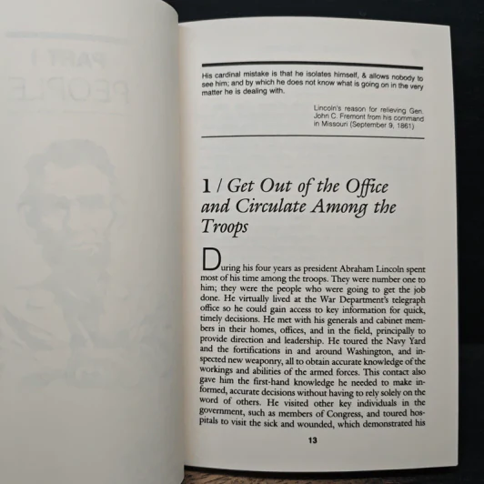 Lincoln on Leadership - Donald T. Phillips รูปที่ 9