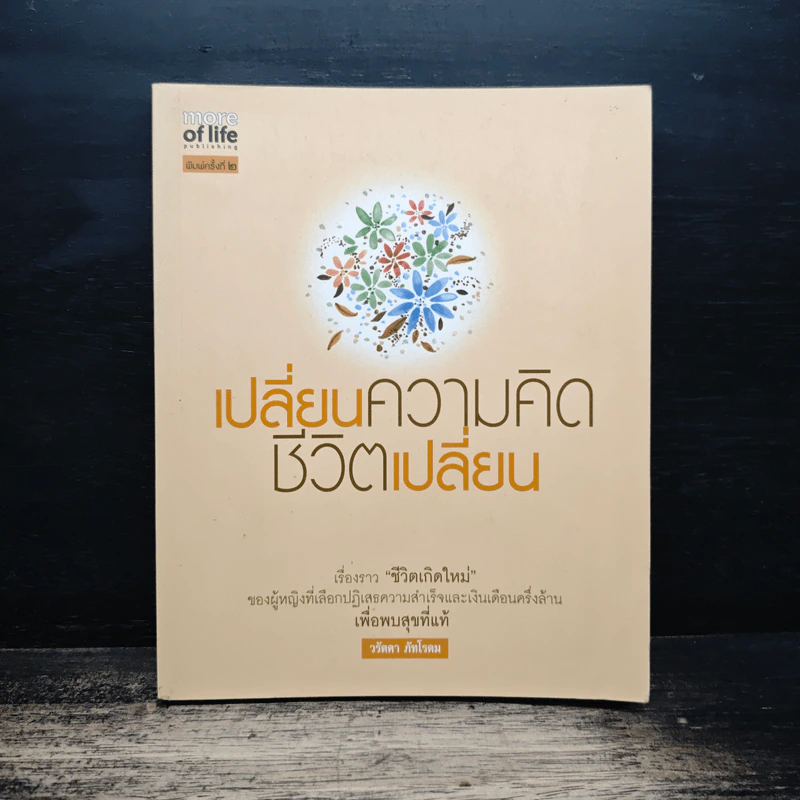 เปลี่ยนความคิด ชีวิตเปลี่ยน - วรัตดา ภัทโรดม รูปที่ 1