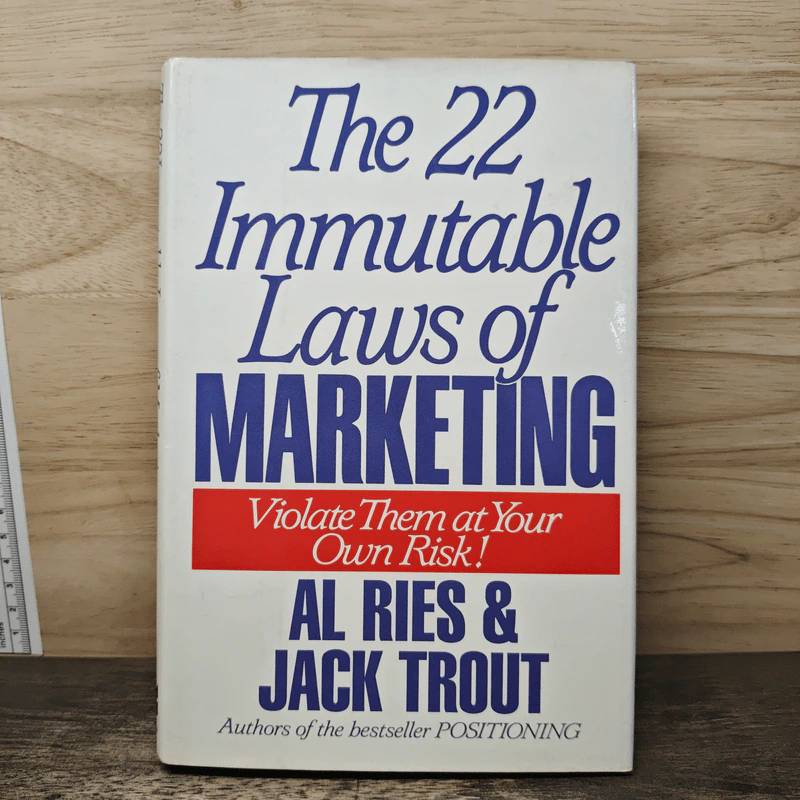 The 22 Immutable Laws of Marketing - Al Ries, Jack Trout รูปที่ 1