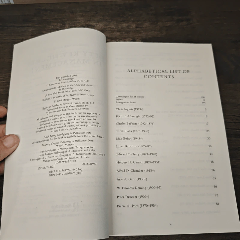 Fifty Key Figures in Management - Morgen Witzel รูปที่ 6
