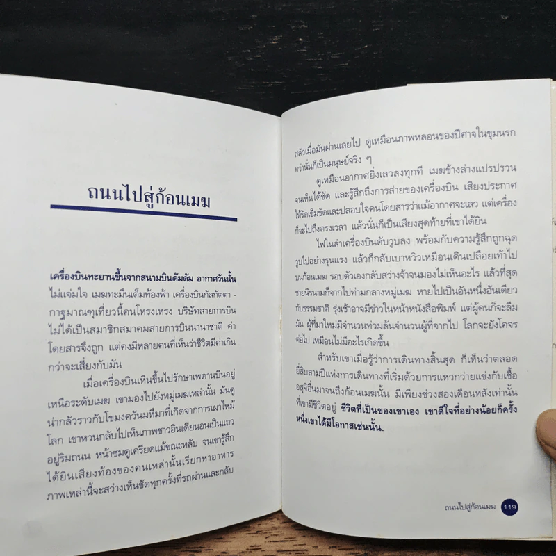 ถนนไปสู่ก้อนเมฆ - ธัญญา ผลอนันต์ รูปที่ 8
