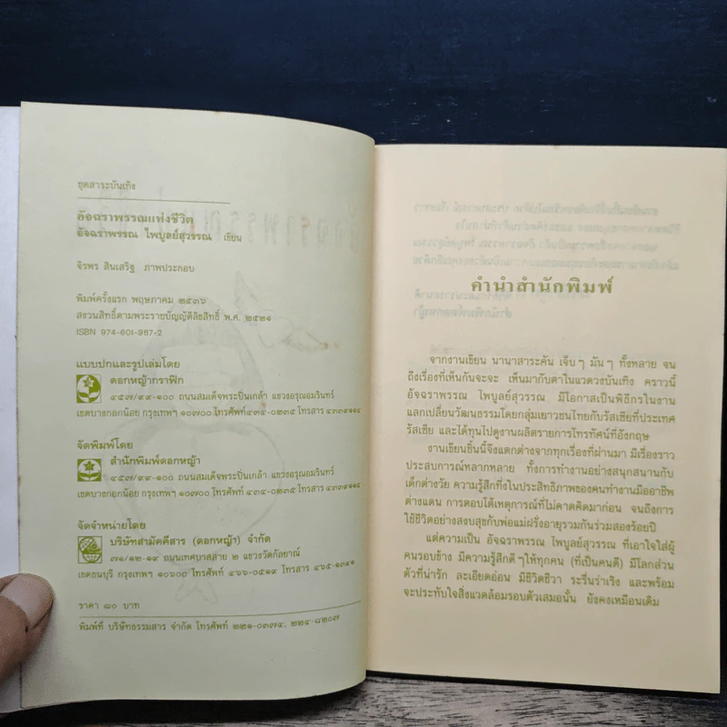 อัจฉราพรรณแห่งชีวิต - อัจฉราพรรณ ไพบูลย์สุวรรณ รูปที่ 6