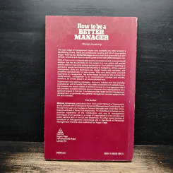 How to be a BETTER MANAGER - Michael Armstrong รูปที่ 2