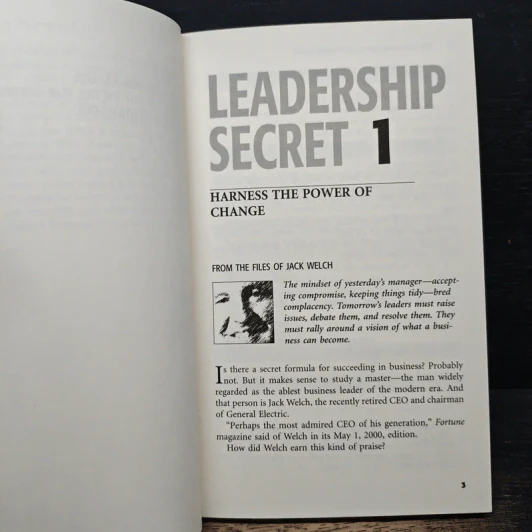 29 Leadership Secrets from Jack Welch - Robert Slater รูปที่ 8