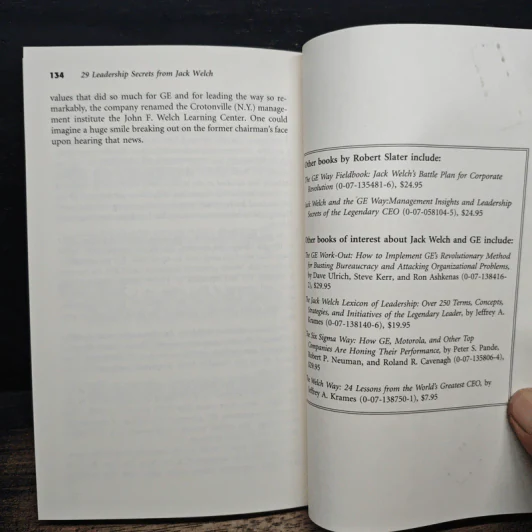 29 Leadership Secrets from Jack Welch - Robert Slater รูปที่ 9