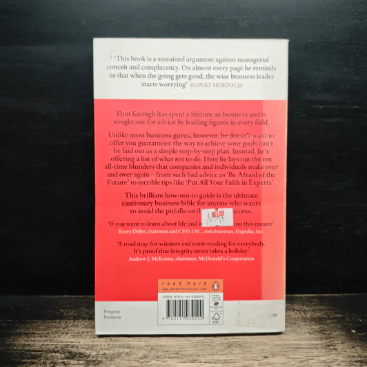 The Ten Commandments for Business Failure - Donald R. Keough รูปที่ 2