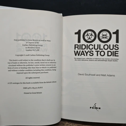 1001 Ridiculous Ways to Die - David Southwell รูปที่ 6