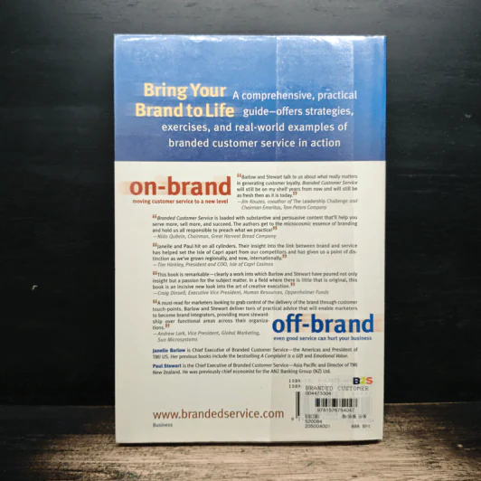 Branded Customer Service - Janelle Barlow, Paul Stewart รูปที่ 2