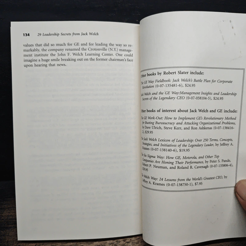 29 Leadership Secrets from Jack Welch - Robert Slater รูปที่ 9