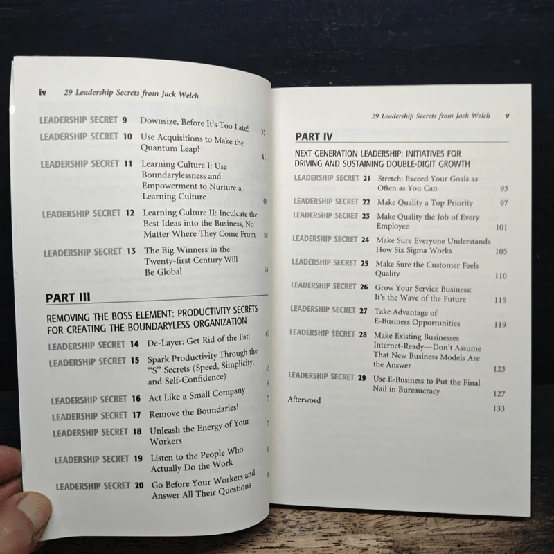 29 Leadership Secrets from Jack Welch - Robert Slater รูปที่ 7