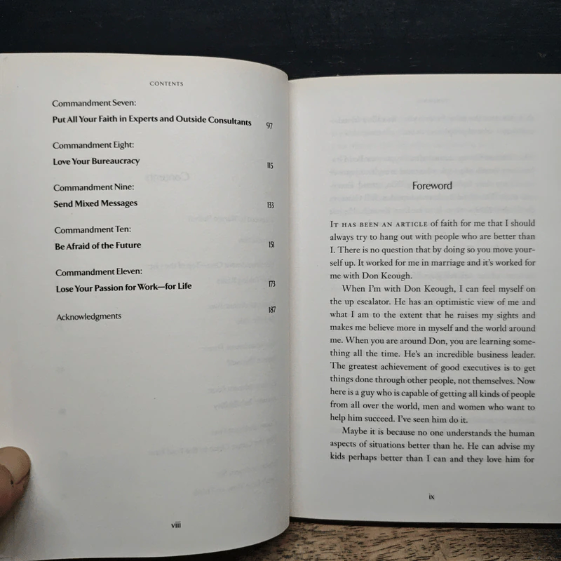 The Ten Commandments for Business Failure - Donald R. Keough รูปที่ 8