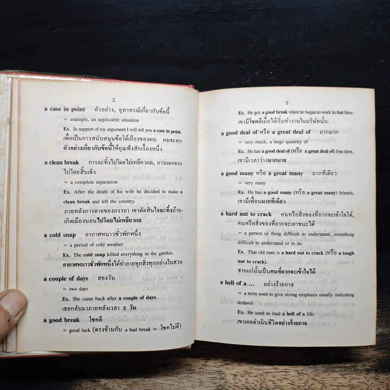 พจนานุกรมสำนวนภาษาอังกฤษ Dictionary of English Idioms - อาจารย์ธง วิทัยวัฒน์ รูปที่ 8